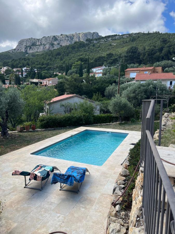Hauteurs De Toulon : Charmant Studio Piscine Экстерьер фото